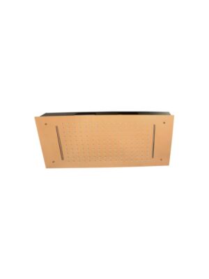 25x13 Ceiling Shower in Rose Gold Mirror Finish