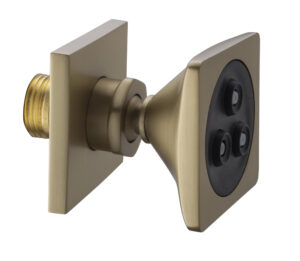 SQURE SWIRL BODY JET BRUSH GOLD